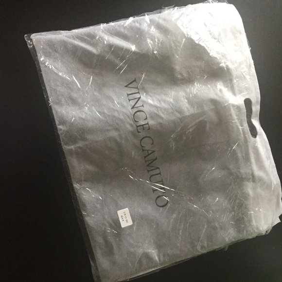 Vince Camuto Black Vegan Leather Tote - Picture 5 of 5